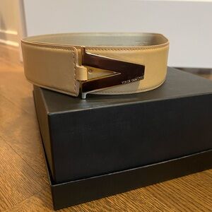 Vince Camuto Genuine Leather Belt Size: Small